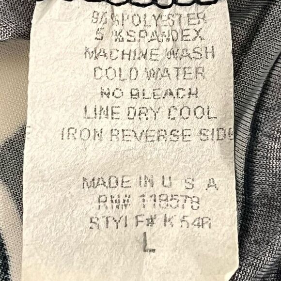 Fresh Of La Short Sleeve Blouse Sz L - Picture 4 of 4